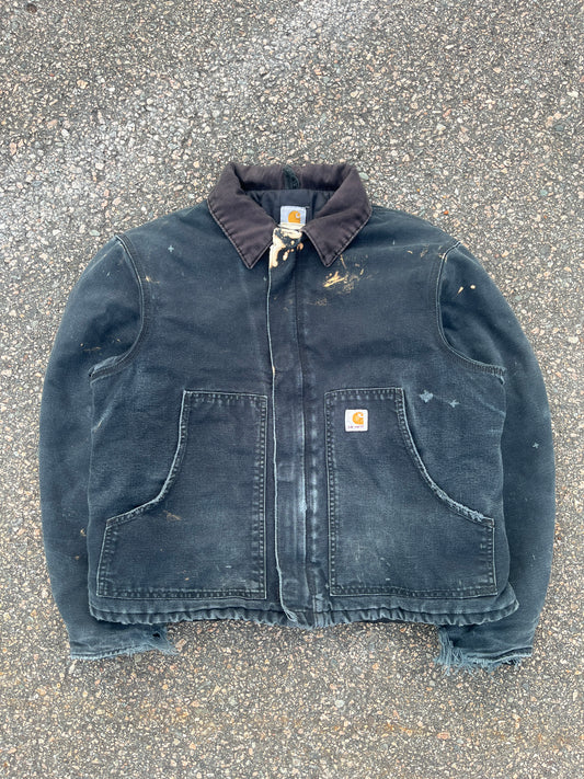 Faded Black Carhartt Arctic Jacket - Medium