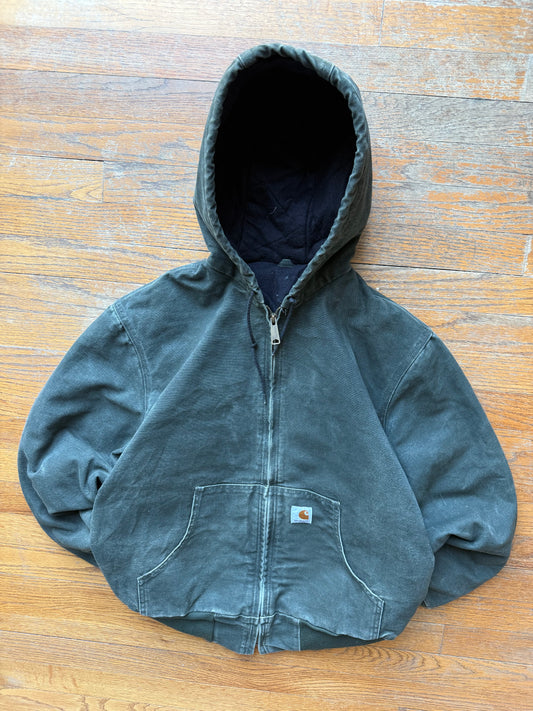 Faded Olive Green Carhartt Active Jacket - Small