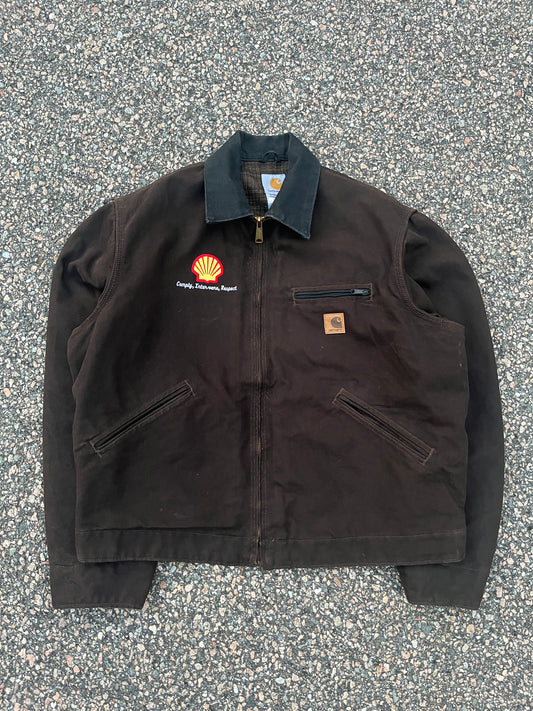 Faded Brown Carhartt Detroit Jacket - Fits M - L