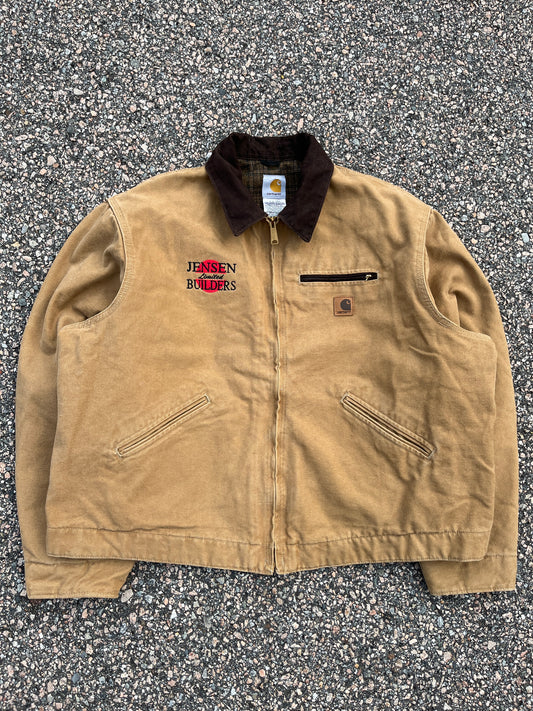 Faded Brown Carhartt Detroit Jacket - Boxy XL
