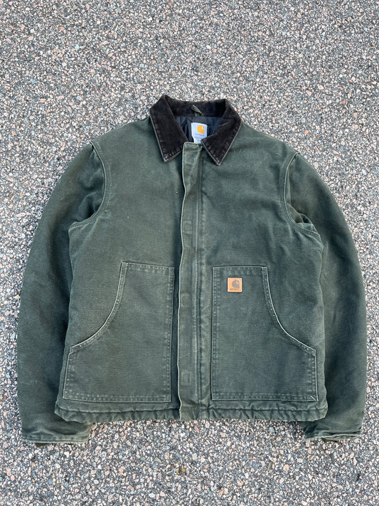 Faded Olive Green Carhartt Artic Jacket - Large