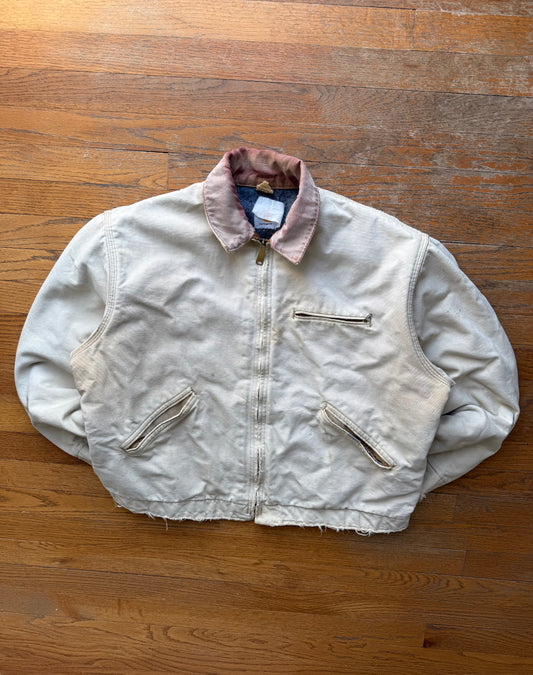 Faded Brown Carhartt Detroit Jacket - Large