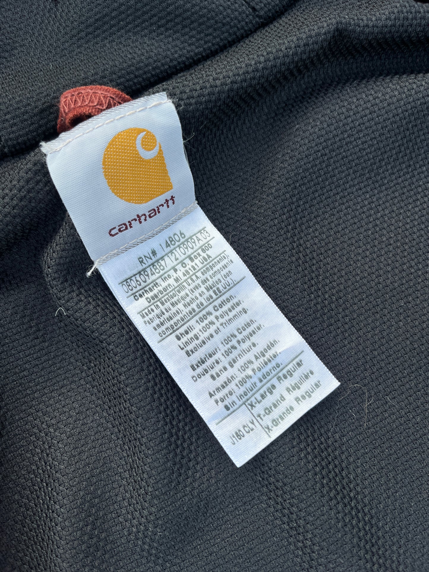 Faded Clay Carhartt Active Jacket - XL