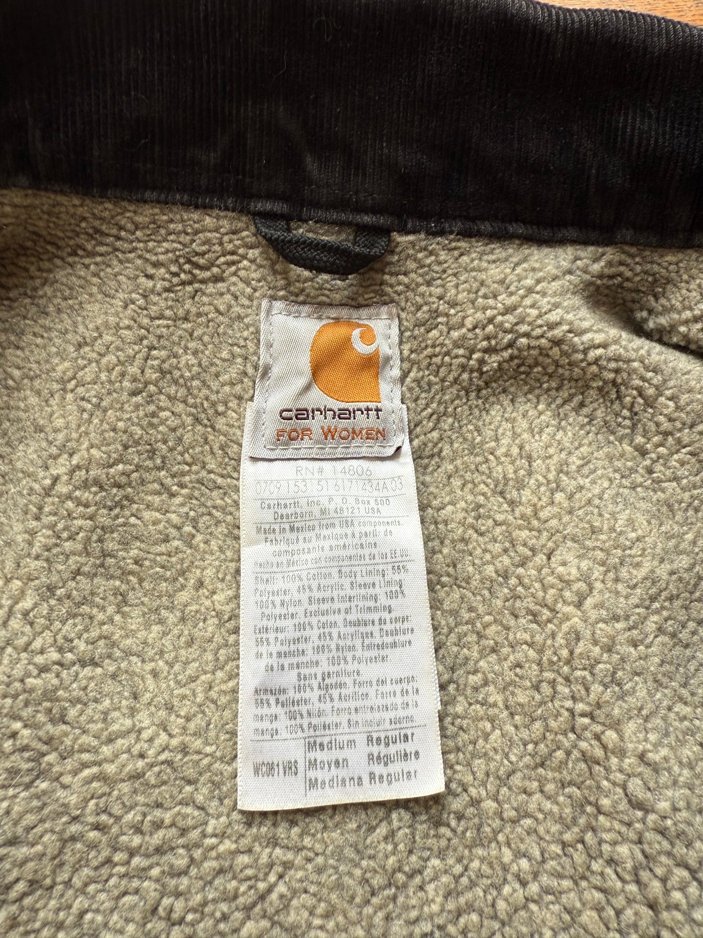Faded Vintage Rose Carhartt Chore Jacket - Small