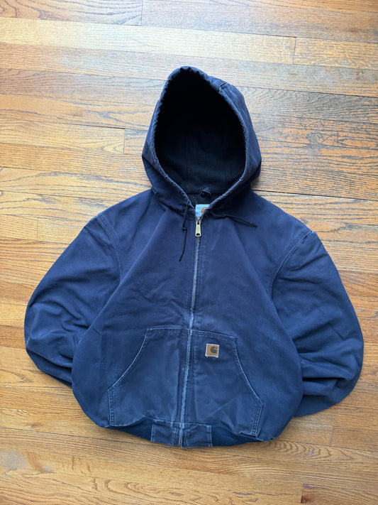 Faded Midnight Blue Carhartt Active Jacket - Medium