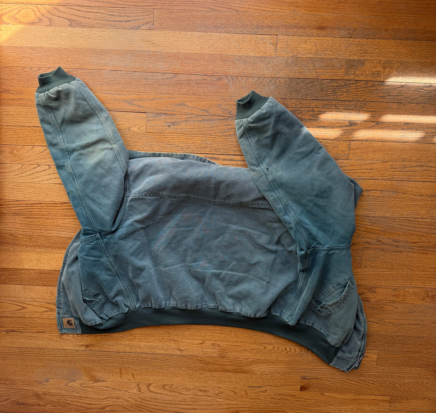 Faded Hunter Green Carhartt Santa Fe Jacket - XL