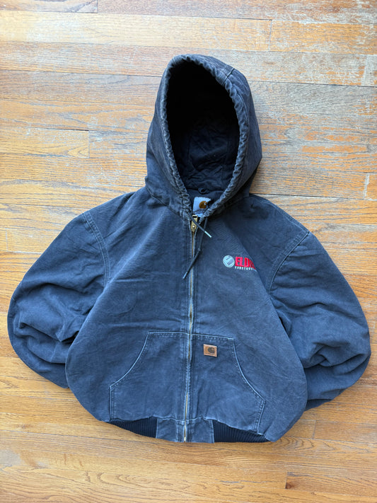 Faded Black Carhartt Active Jacket - Medium