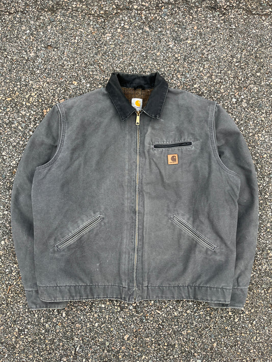 Faded Gravel Carhartt Detroit Jacket - XL