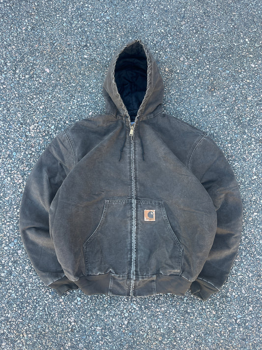 Faded Brown Carhartt Active Jacket - Large