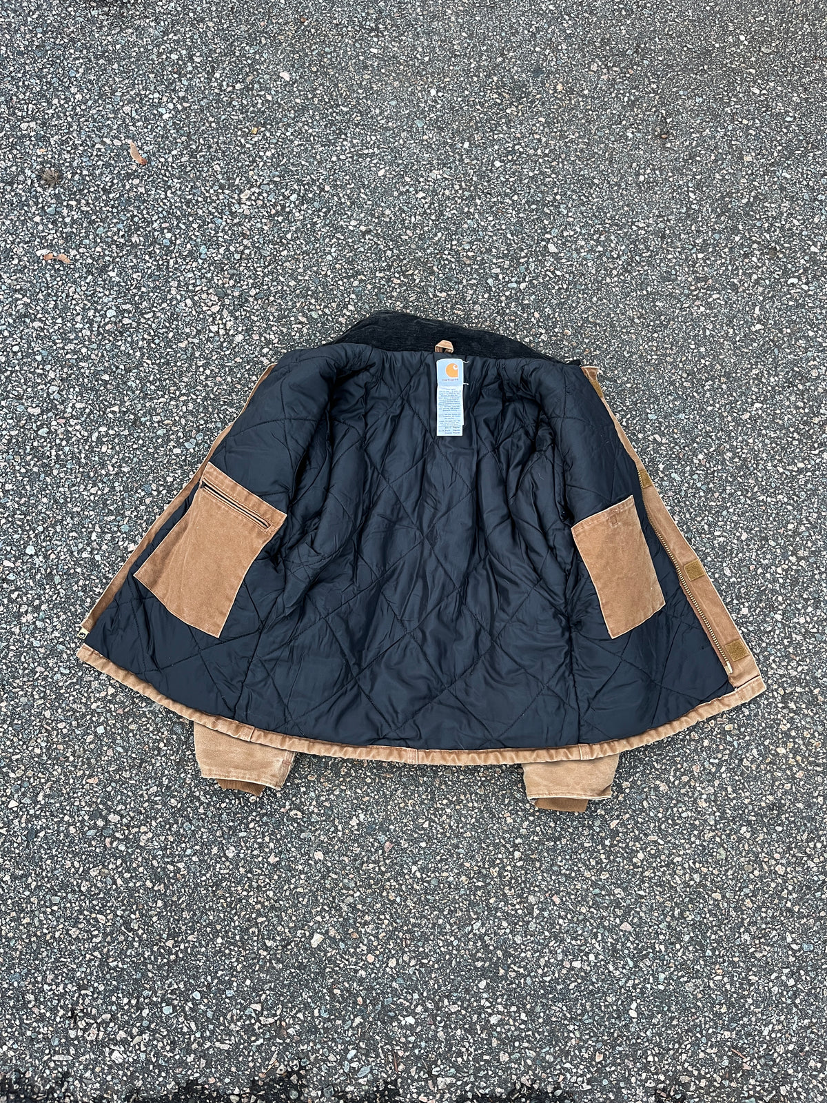 Faded Brown Carhartt Arctic Jacket - Small