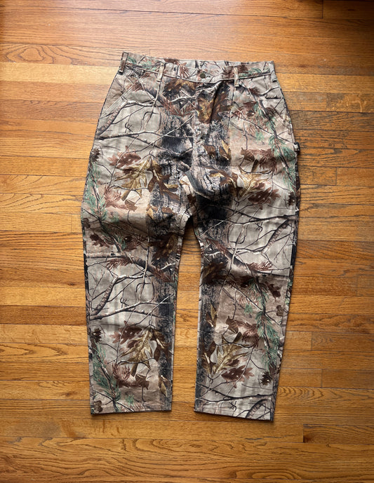 Faded Realtree Carhartt Carpenter Pants - 37 x 31.5