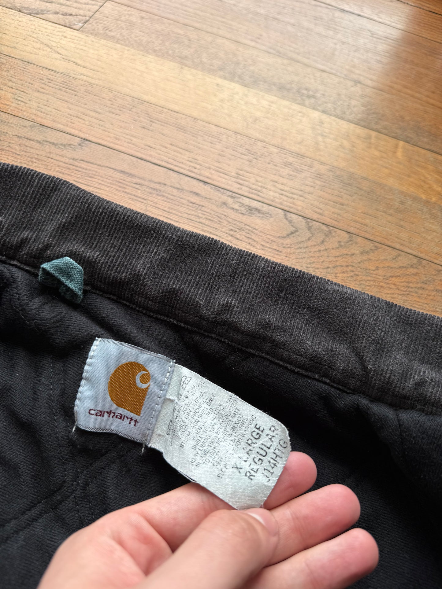 Faded Hunter Green Carhartt Santa Fe Jacket - Large