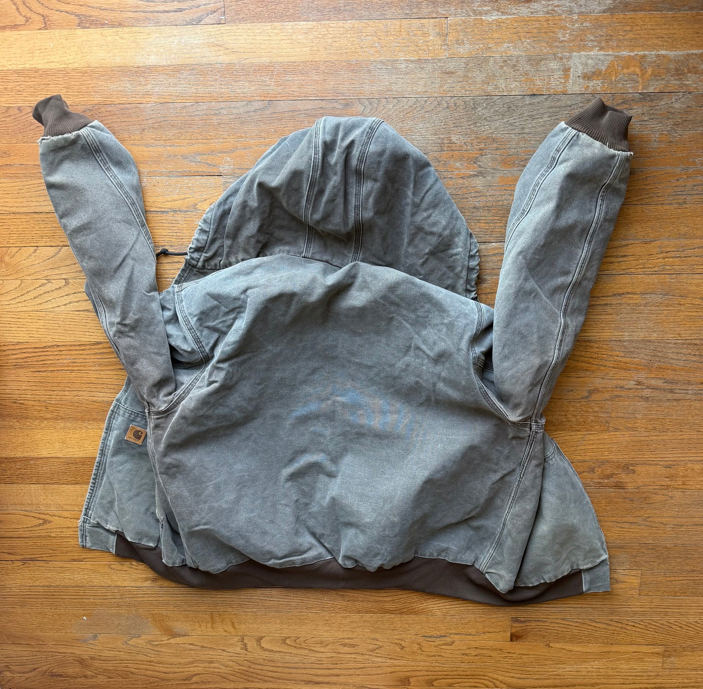 Faded Chestnut Brown Carhartt Active Jacket - XL