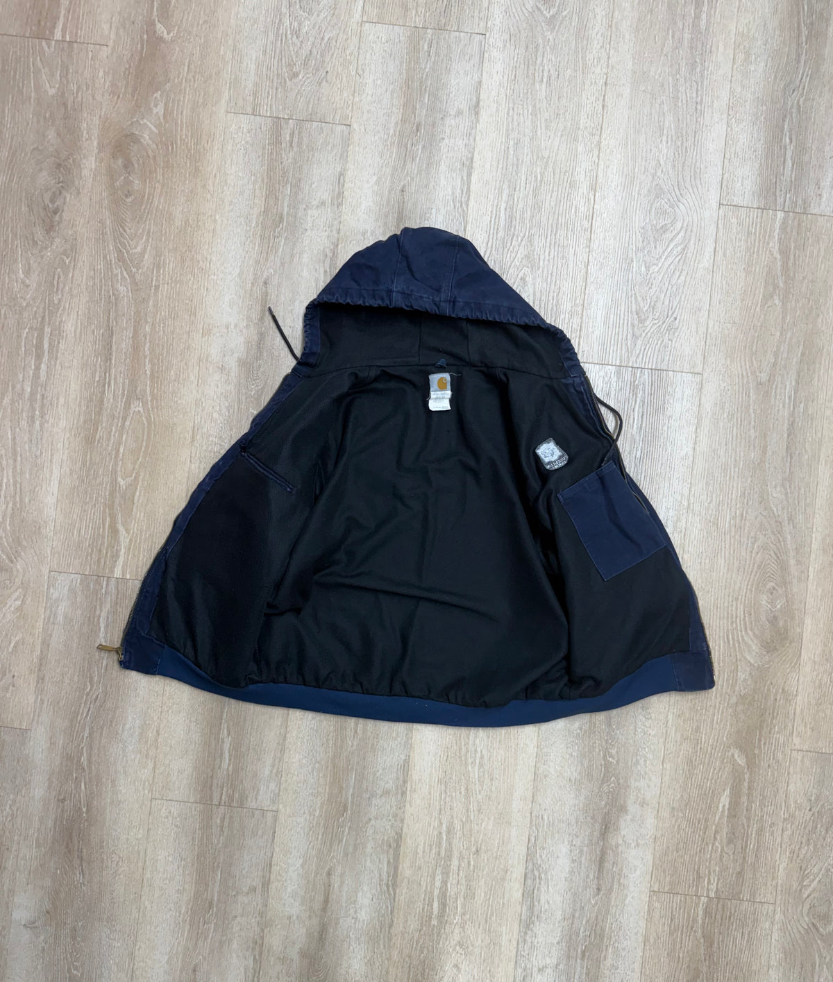 Faded Midnight Blue Carhartt Active Jacket - Medium