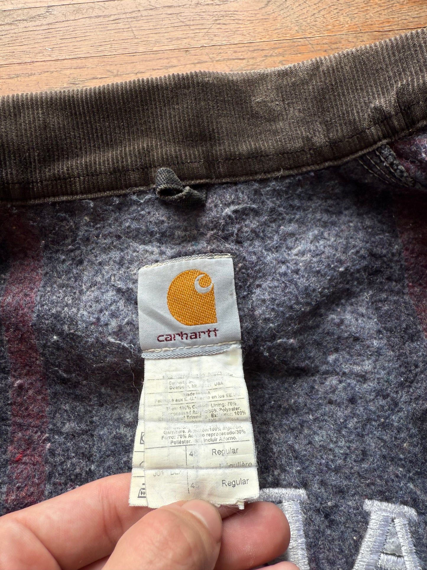 Faded Black Carhartt Detroit Jacket - Boxy Medium