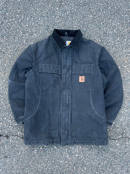 Faded Black Carhartt Arctic Style Jacket - Medium