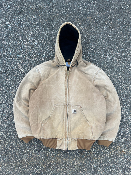 Faded Tan Carhartt Active Jacket - Large