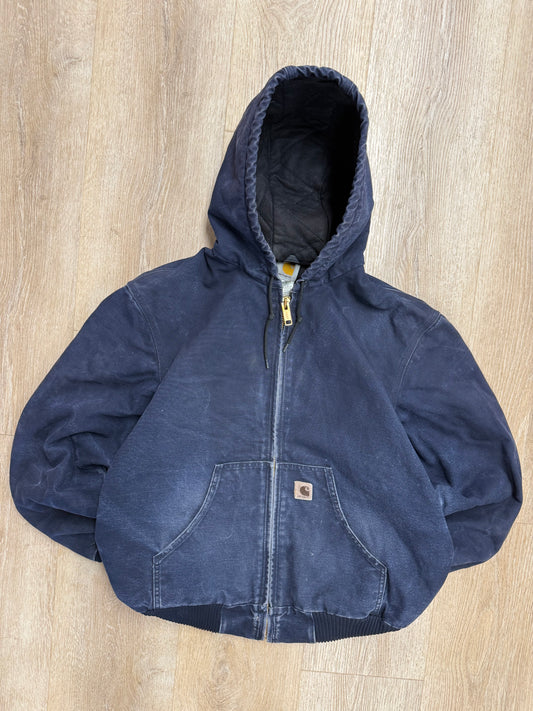 Faded Midnight Blue Carhartt Active Jacket - Medium