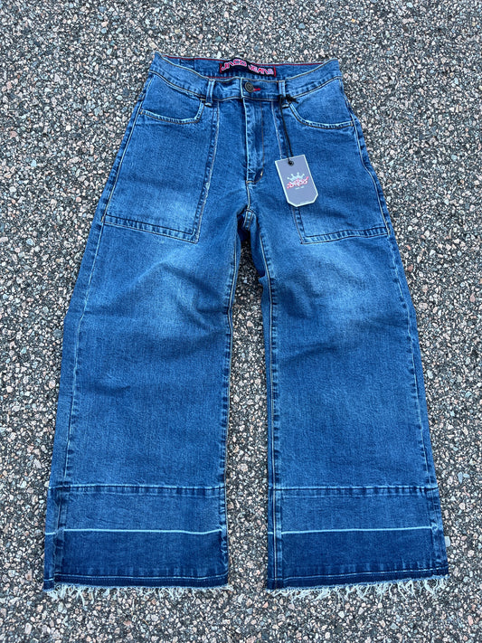 Faded Denim NWT JNCO Flare Wide Leg Pants - 29 x 27