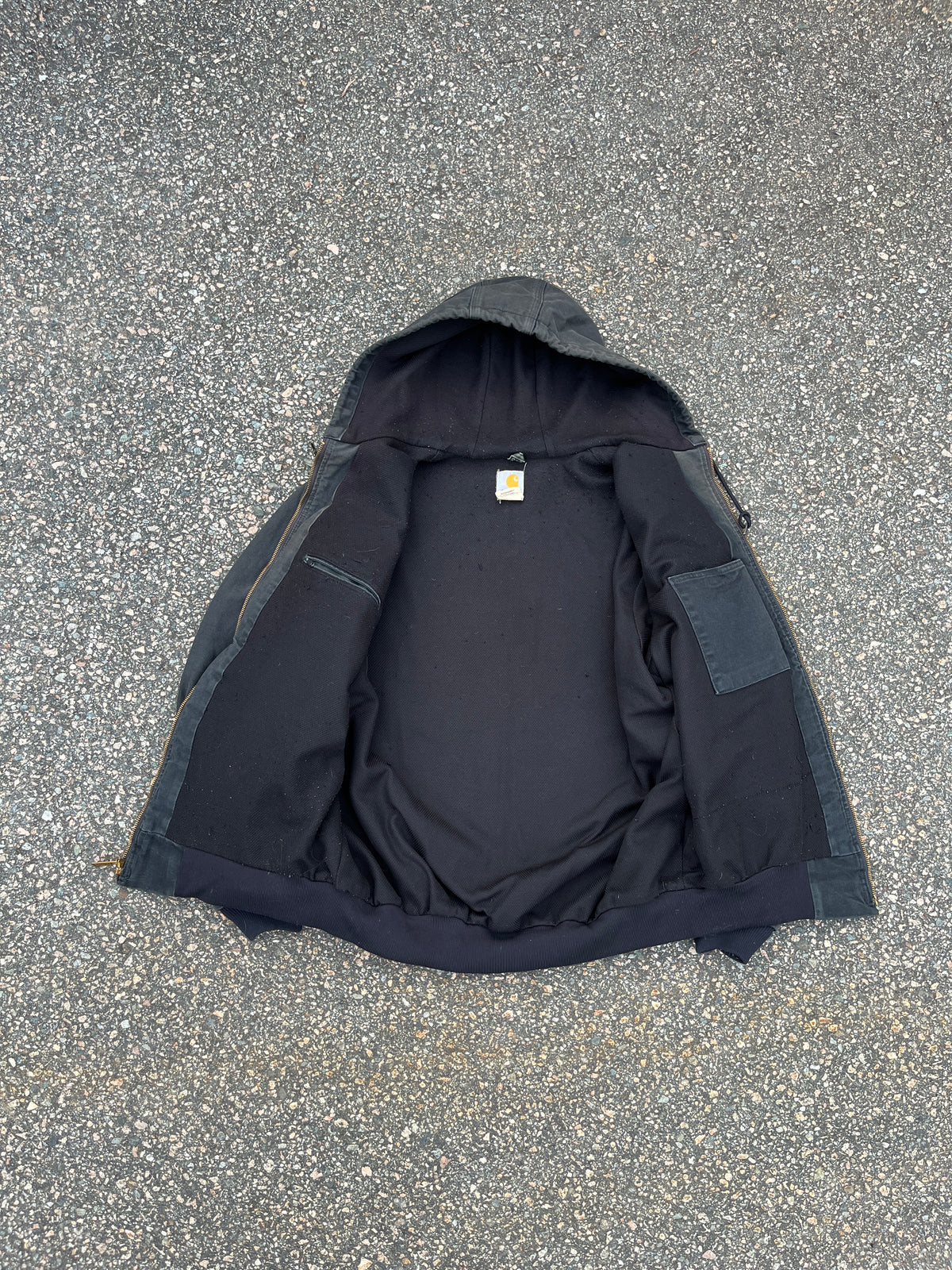 フェードブラック カーハート アクティブ ジャケット - XL