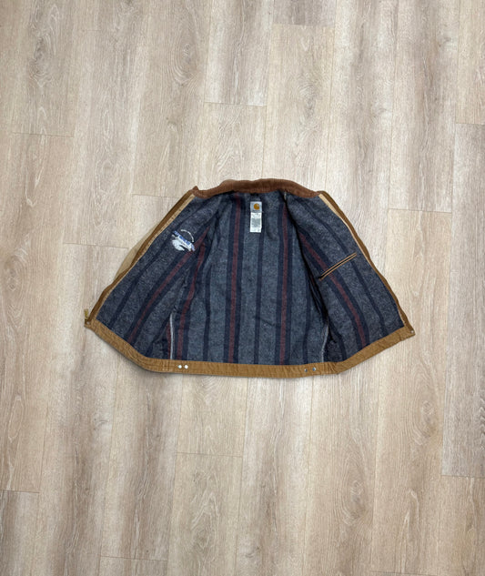 Faded Brown Carhartt Detroit Jacket - Large