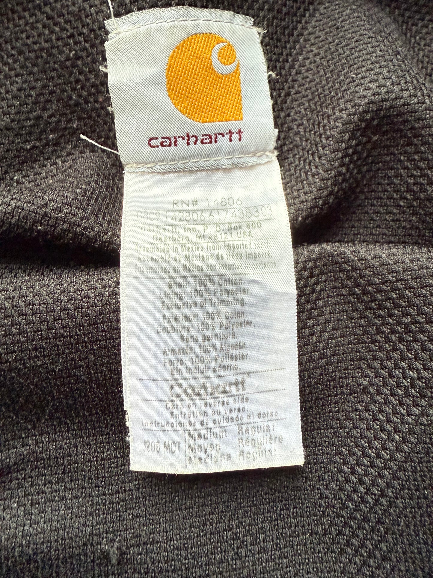 Faded Midnight Blue Carhartt Active Jacket - Medium