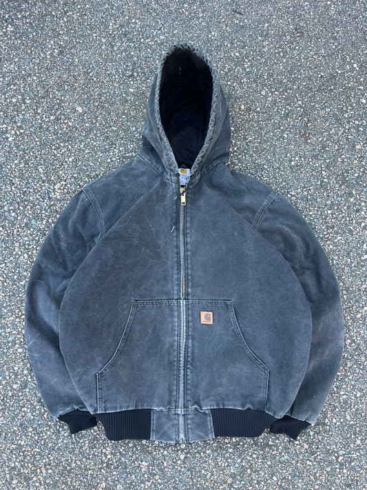Faded Black Carhartt Active Jacket - Large Tall