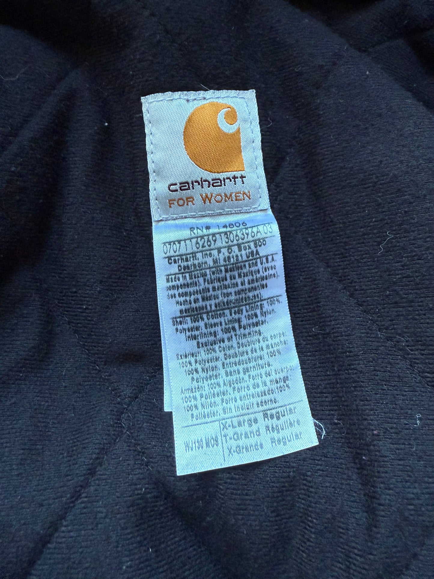 Faded Olive Green Carhartt Active Jacket - Large