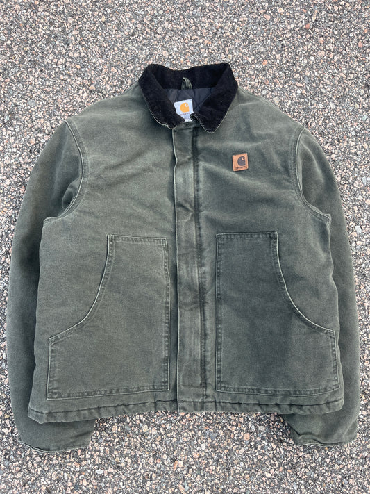 Faded Olive Green Carhartt Arctic Jacket - Large