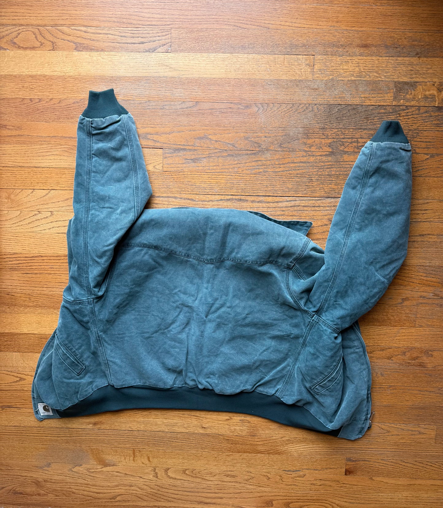 Faded Hunter Green Carhartt Santa Fe Jacket - Medium