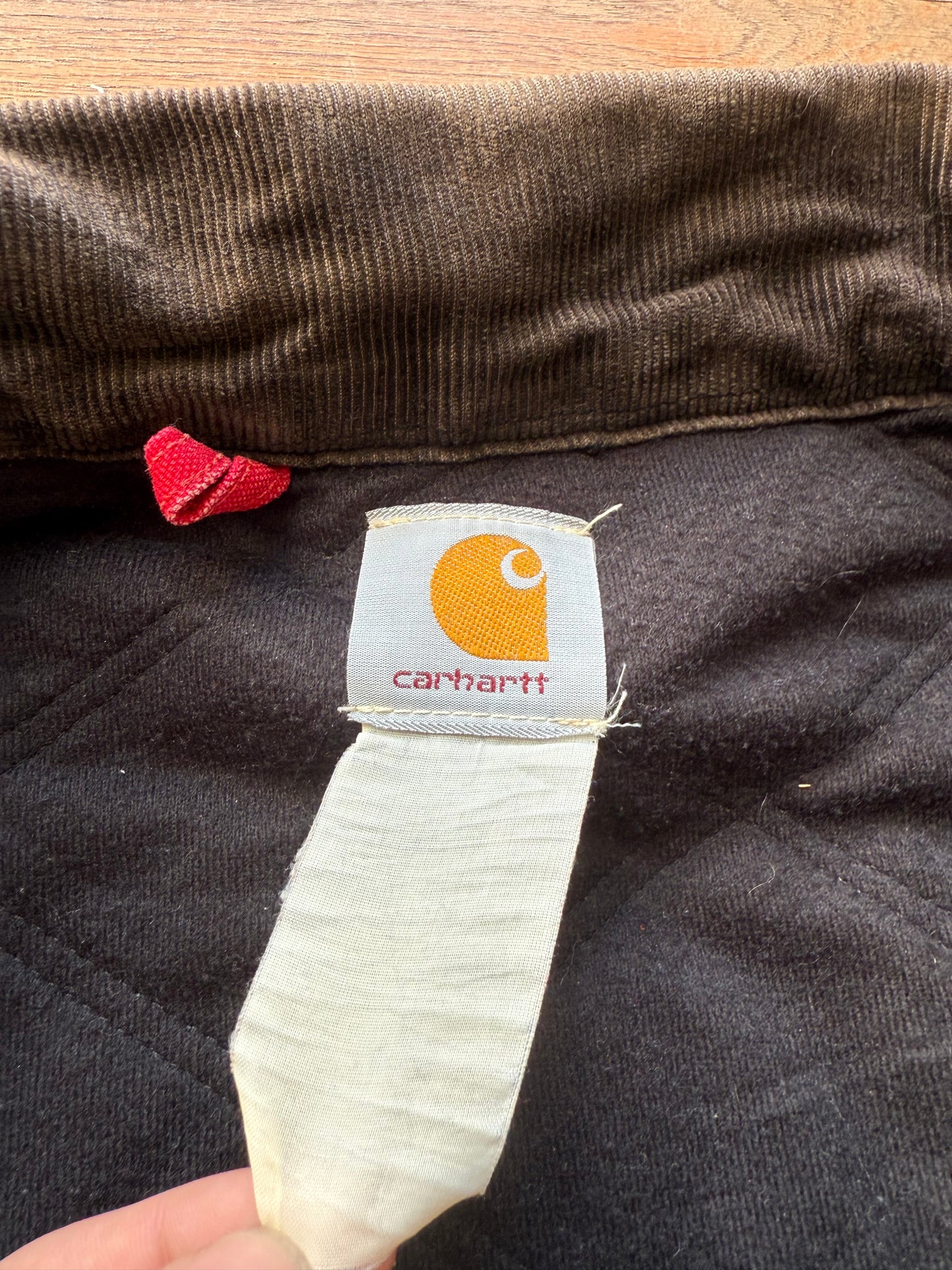 Faded Strawberry Red Carhartt Santa Fe Jacket - Medium