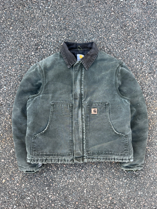 Faded Olive Green Carhartt Arctic Jacket - Medium