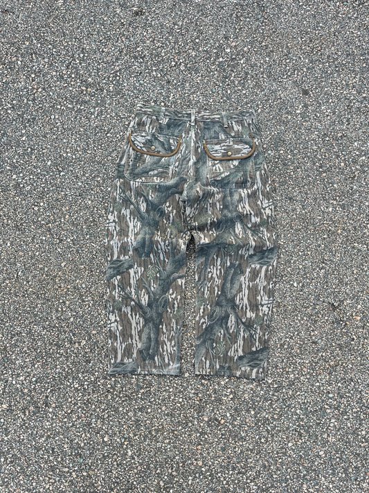 フェードリアルツリーカーハートダブルニーパンツ - 34 x 28