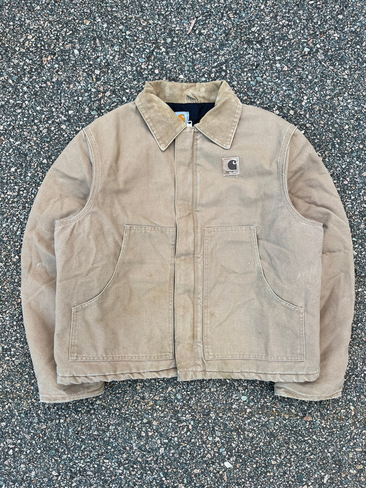 Faded Beige Carhartt Arctic Jacket - Large