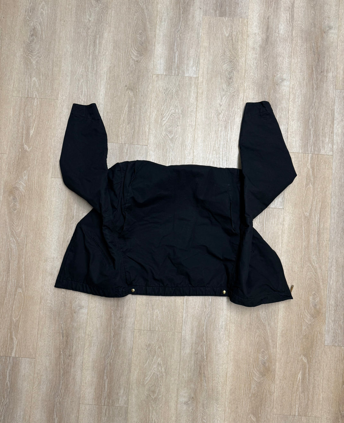 Faded Black Carhartt Detroit Jacket - XL