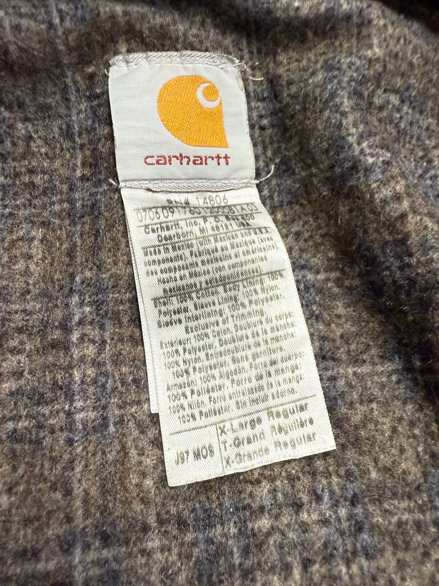 Faded Olive Green Carhartt Detroit Jacket - Boxy L-XL