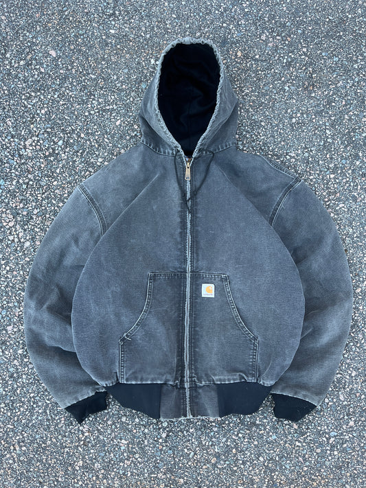 Faded Black Carhartt Active Jacket - Boxy Large