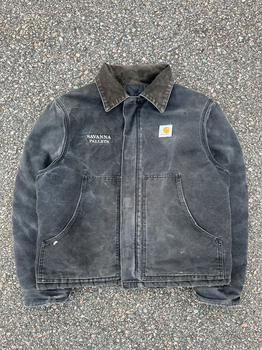 Faded Black Carhartt Arctic Jacket - Medium