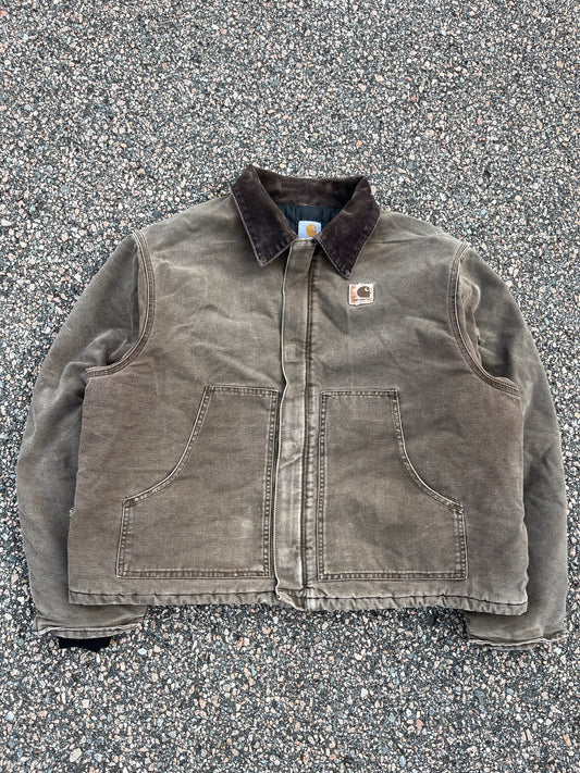 Faded Brown Carhartt Arctic Jacket - Boxy XL