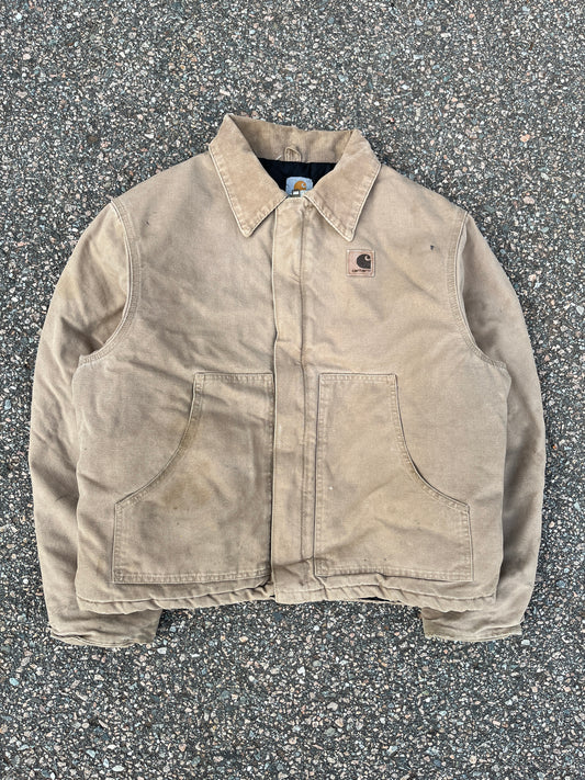 Faded Beige Carhartt Arctic Jacket - Boxy Large