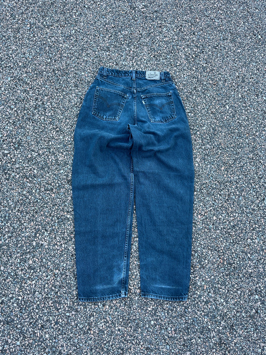 Levi’s 561 Silver Tab Faded Navy Denim Baggy Fit Pants - 29 x 32