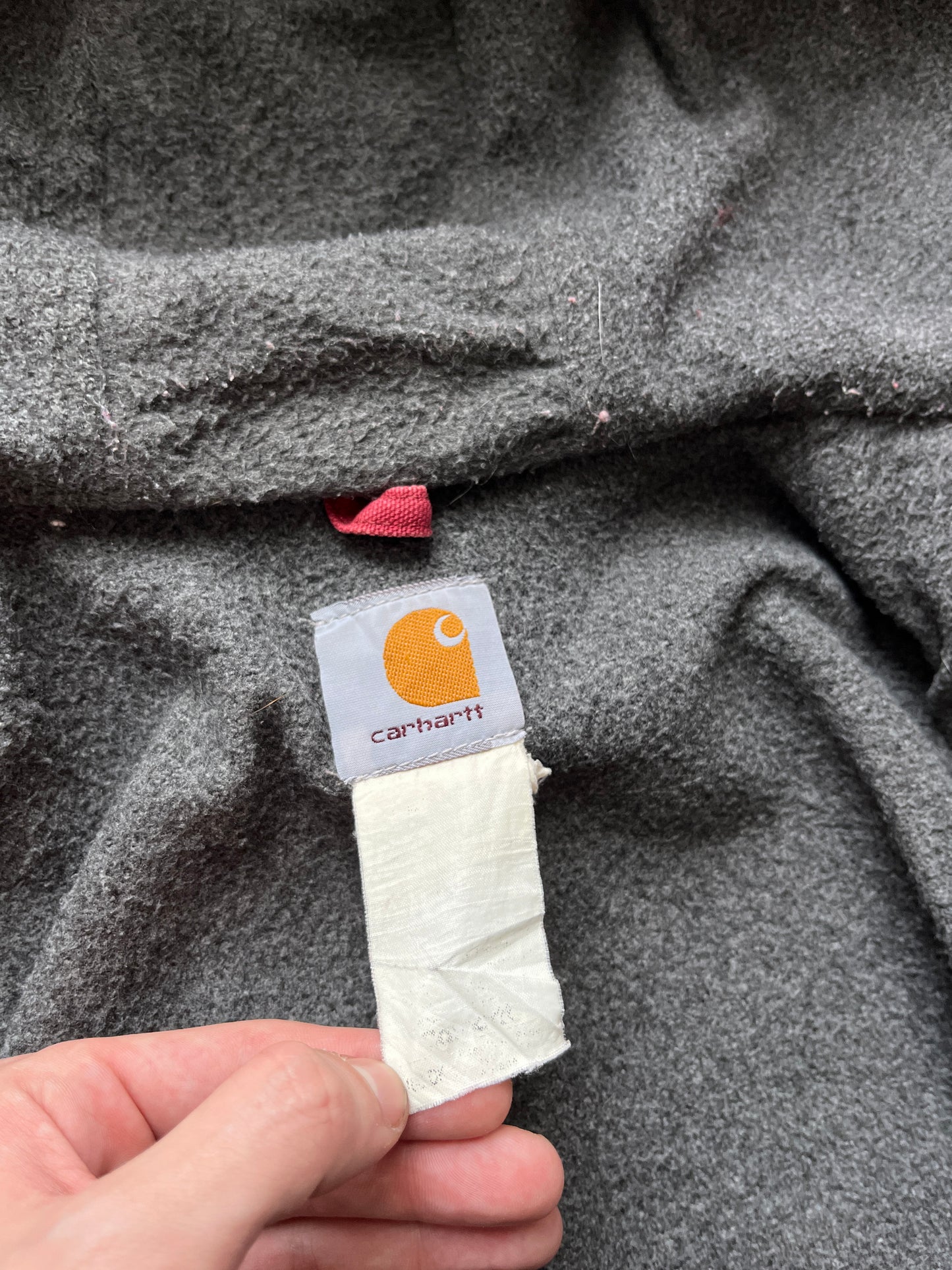 Faded Pink Carhartt Active Jacket - Medium