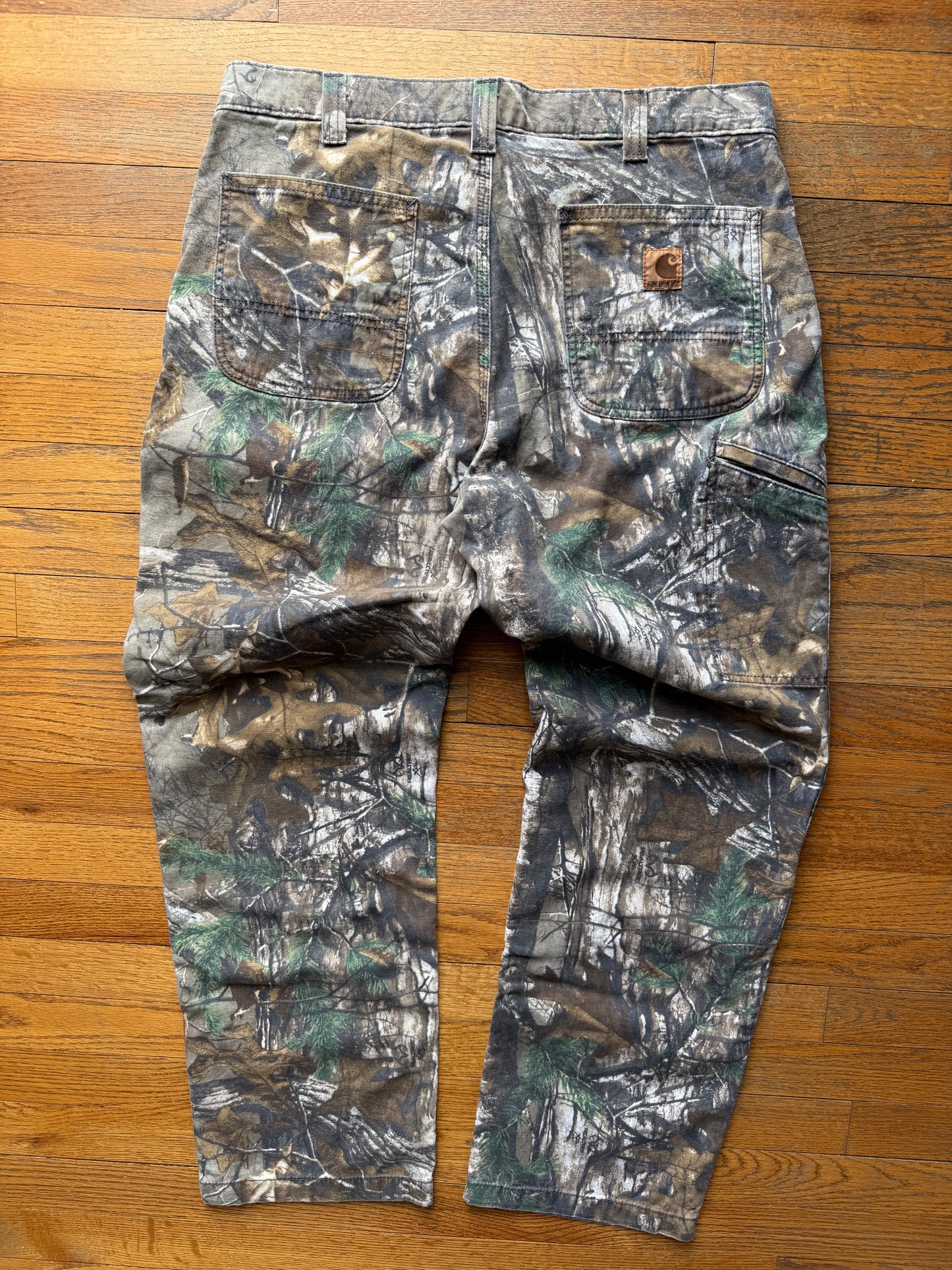 Faded Realtree Carhartt Carpenter Pants - 36 x 30