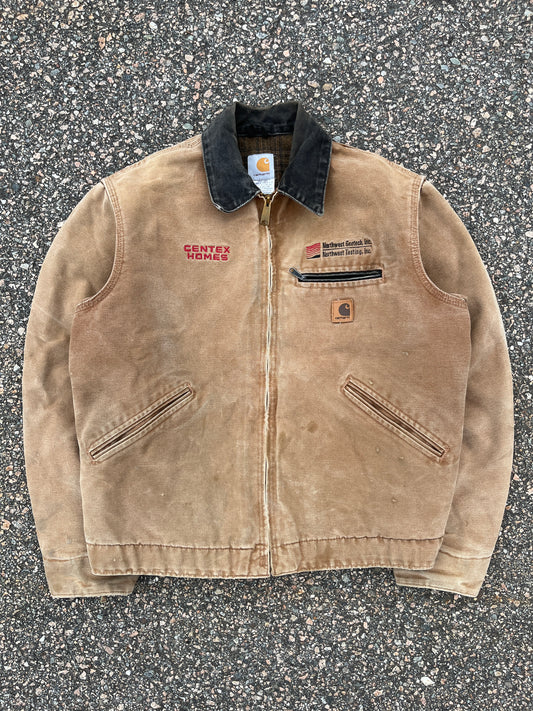 Faded Brown Carhartt Detroit Jacket - Medium