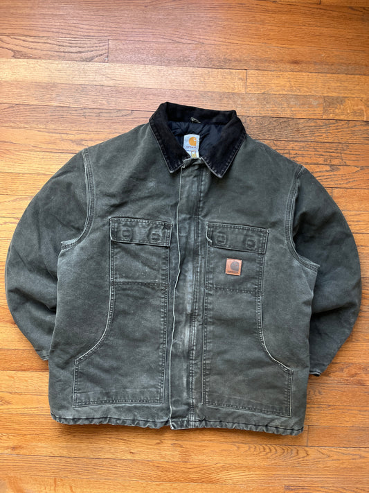 Faded Olive Green Carhartt Arctic Jacket - XL