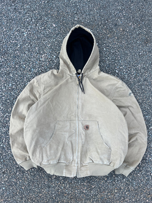 Faded Beige Carhartt Active Jacket - Boxy XL