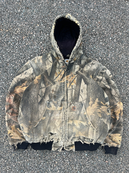 Faded n Trashed Realtree Carhartt Active Jacket - Large
