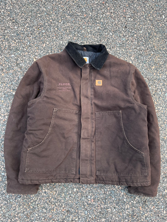 Faded Brown Carhartt Arctic Jacket - Boxy Medium