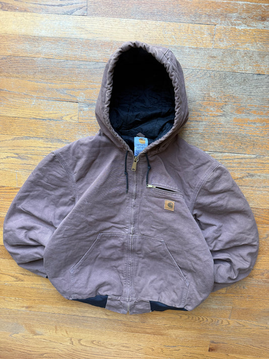 Faded Chestnut Brown Carhartt Active Jacket - Medium