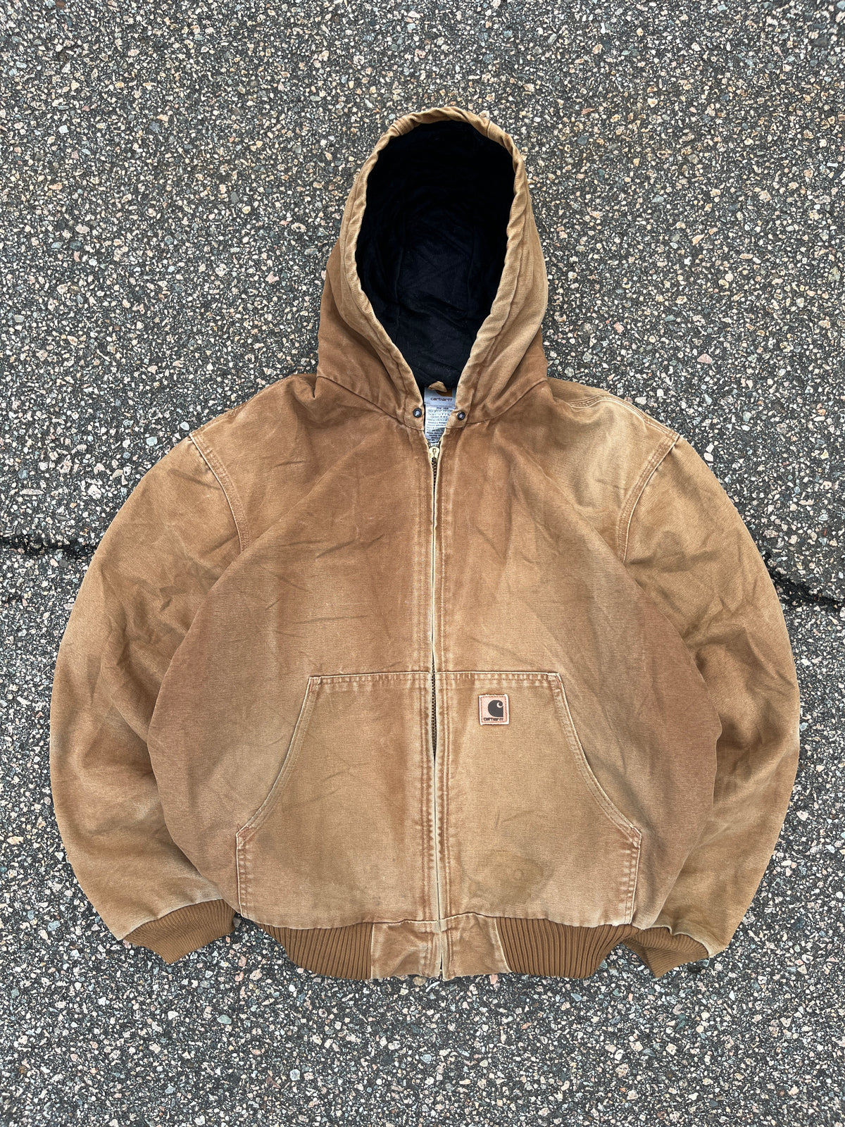 フェードブラウン カーハート アクティブ ジャケット - ボックス L-XL